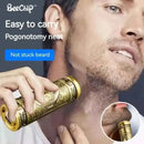 Mini barbeador elétrico para homens