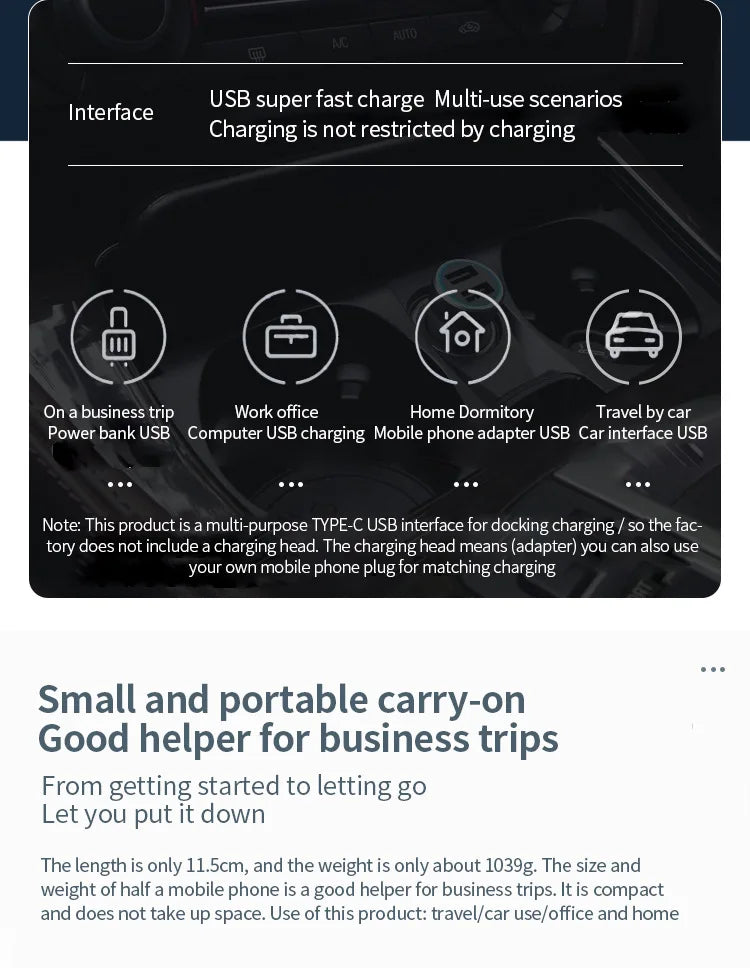Mini barbeador elétrico para homens