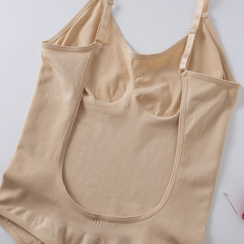 Body Curve Naked - Body Modelador Com Abertura Higiênica Costas Aberta