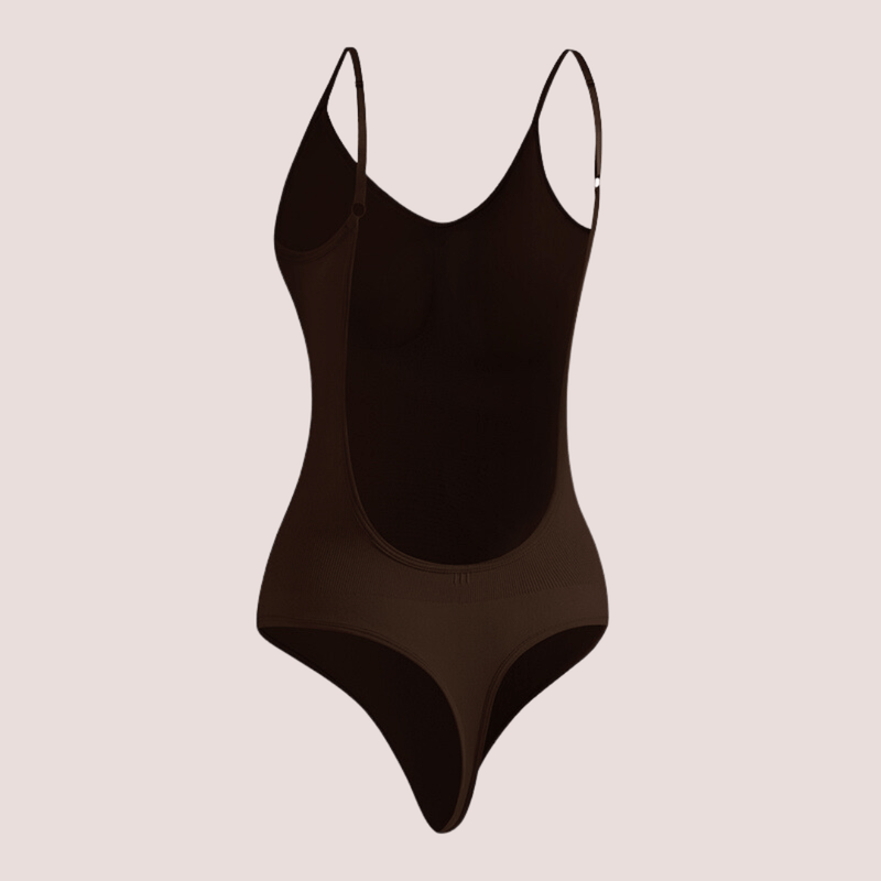 Body Curve Naked - Body Modelador Com Abertura Higiênica Costas Aberta