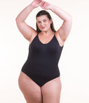 Body Curve Naked - Body Modelador Com Abertura Higiênica Costas Aberta