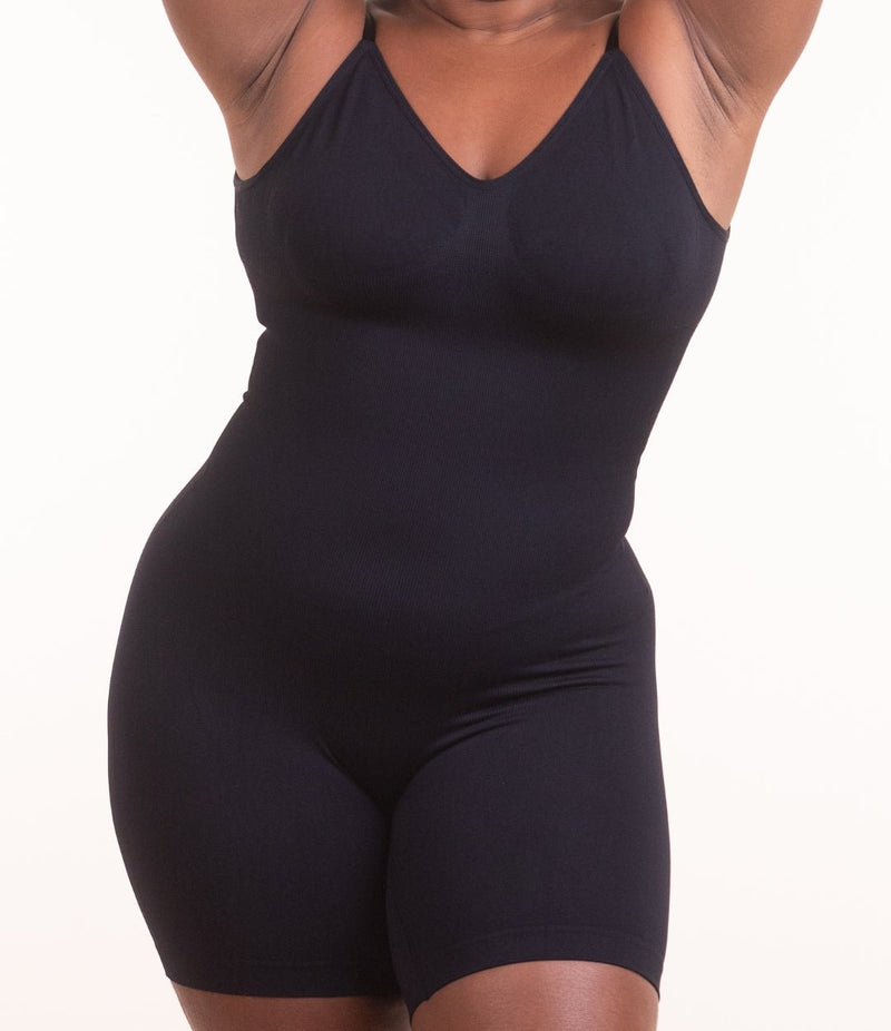 Soft Naked - Macaquinho Modelador Redutor de Medidas com Costas Aberta